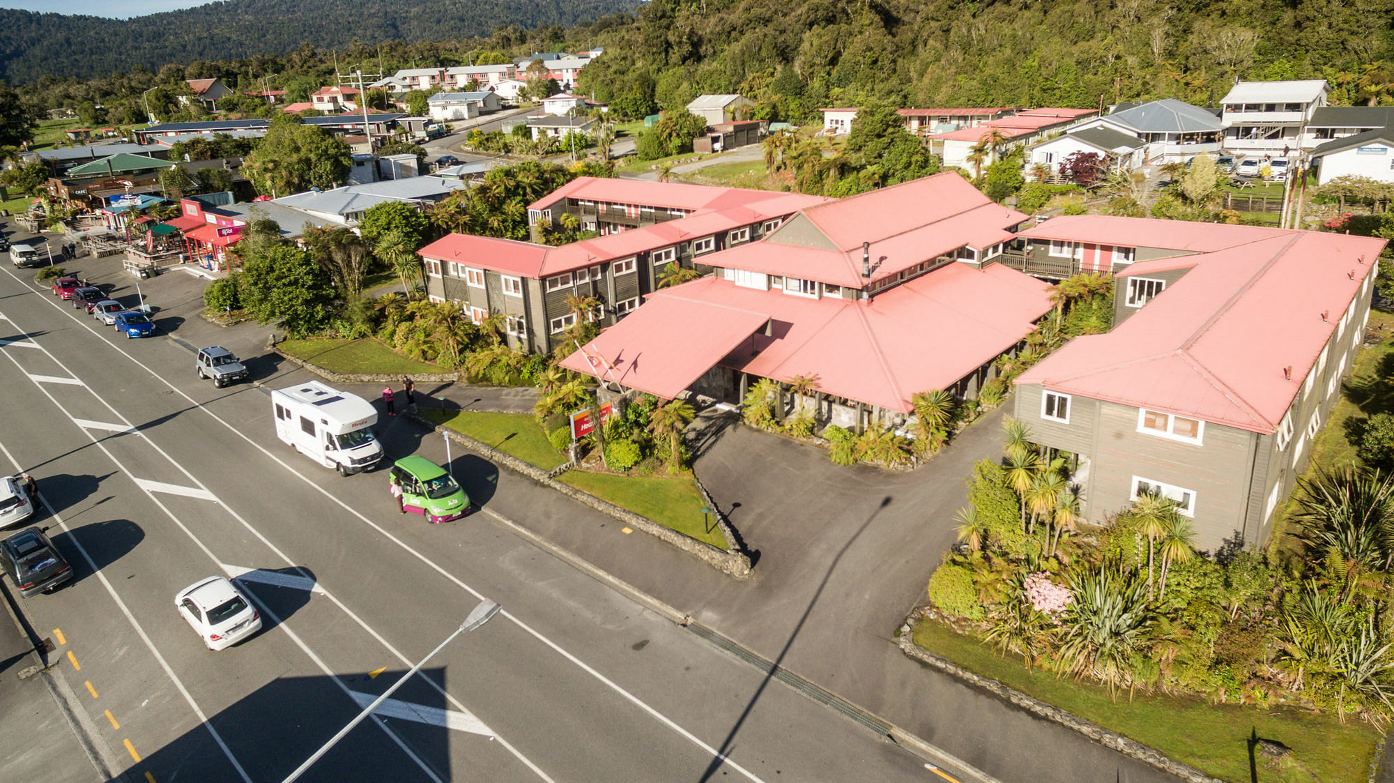 Heartland Hotel Glacier Country Fox Glacier Exteriör bild